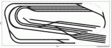 Märklin H0-C Gleisplan 480x200 cm