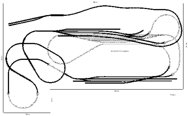 BEMO Gleisplan 460x280 cm