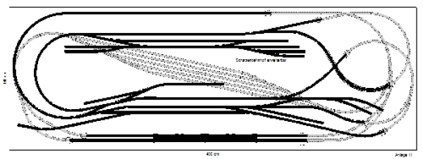 BEMO Gleisplan 400x140 cm