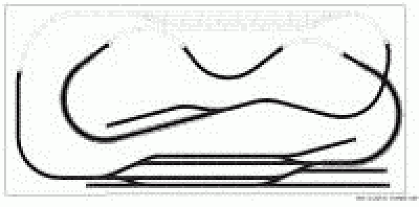 Märklin H0-C Gleisplan 420x200 cm