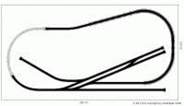 Märklin H0-K Gleisplan 260x140 cm