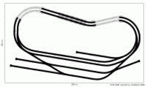 Märklin H0-K Gleisplan 280x160 cm