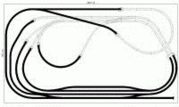Piko H0-A Gleisplan 280x160 cm
